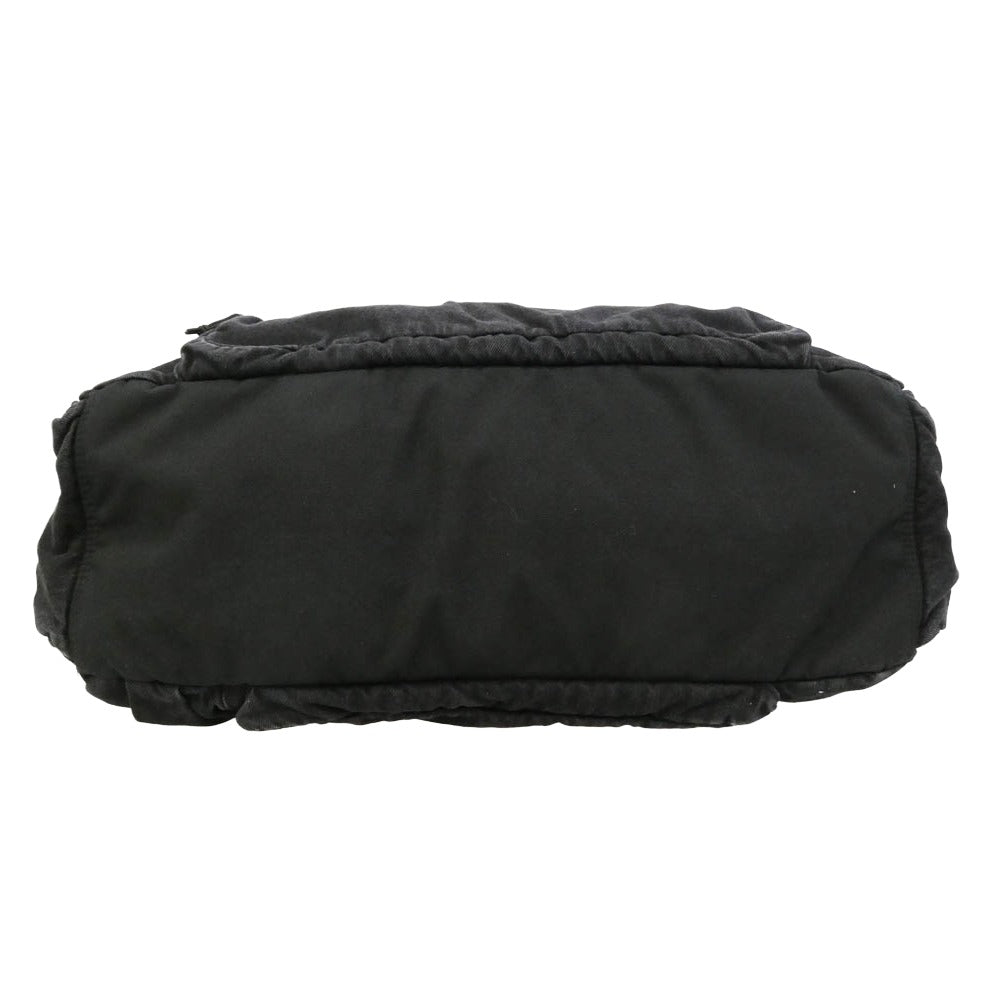 Supreme シュプリーム 25AW Denim Duffle Bag Black デニム ロゴ ダッフル バッグ ブラック系 26×49×18cm【極上美品】【中古】