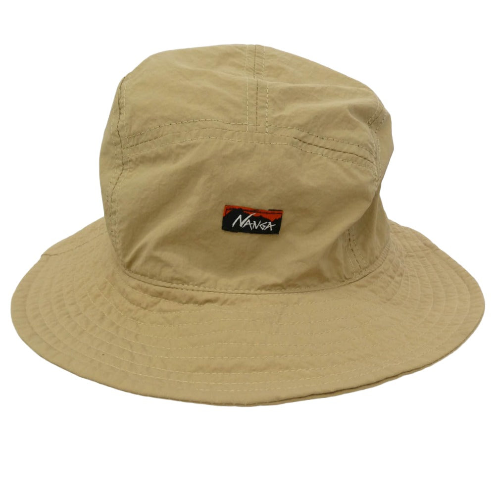 NANGA ナンガ NA2221-3B501 NYLON TUSSER SUNSHADE HAT ナイロン タッサー サンシェード ハット ベージュ系 FREE【中古】
