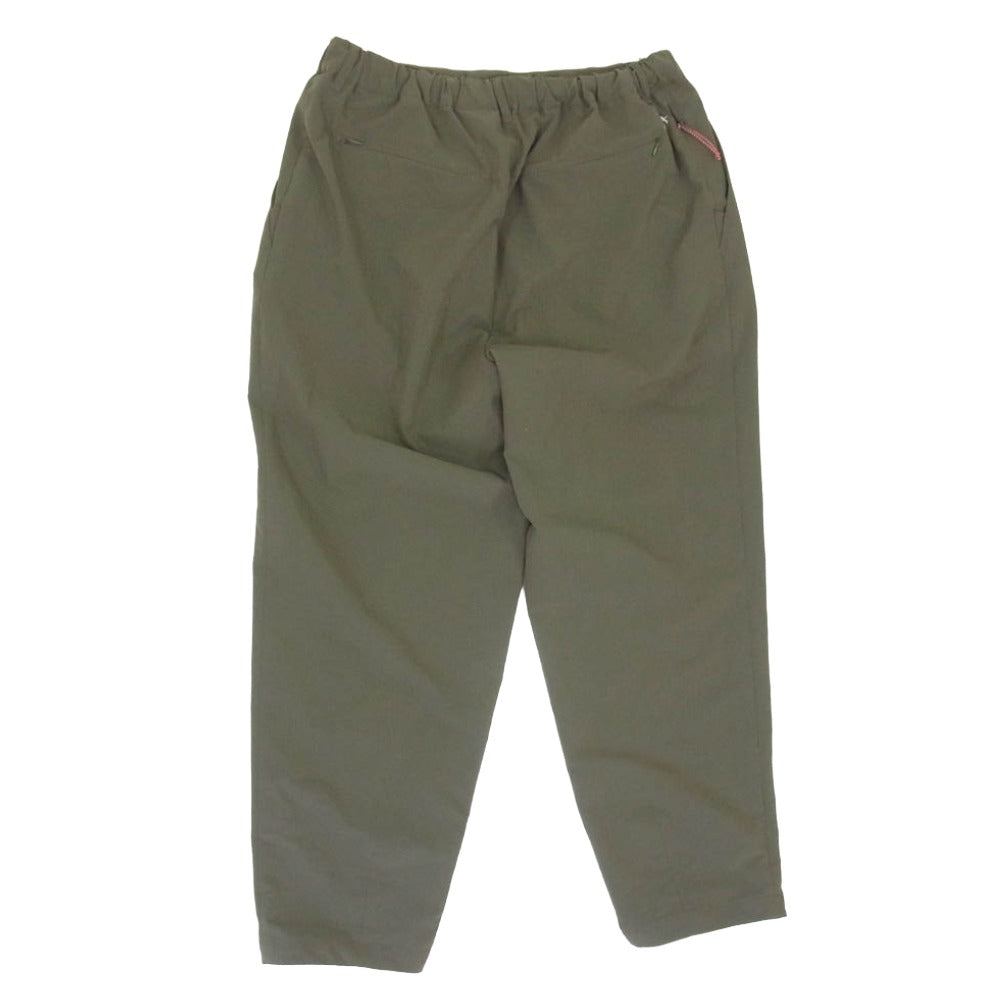 NANGA ナンガ N2500-1D333A DotAir COMFY TUCK TAPERED PANTS ドットエア コンフィータック パンツ カーキ系 M【中古】
