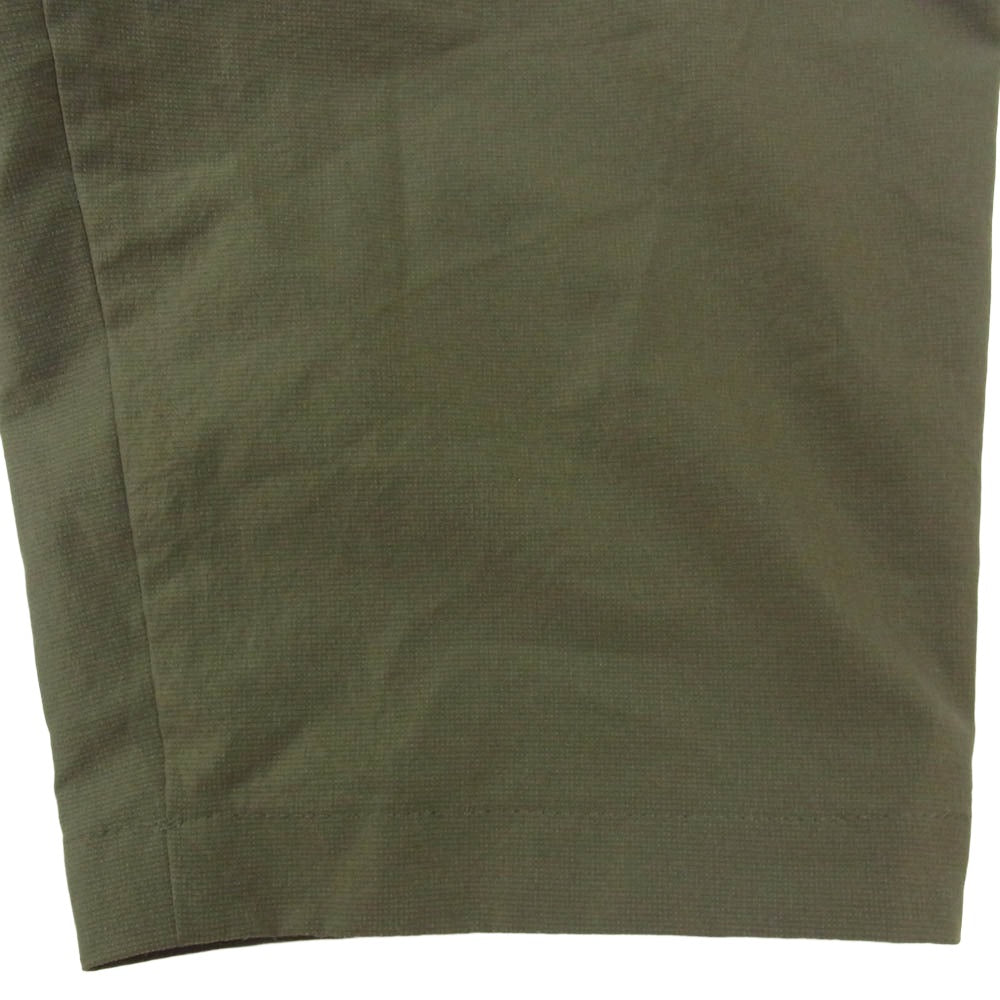 NANGA ナンガ N2500-1D333A DotAir COMFY TUCK TAPERED PANTS ドットエア コンフィータック パンツ カーキ系 M【中古】