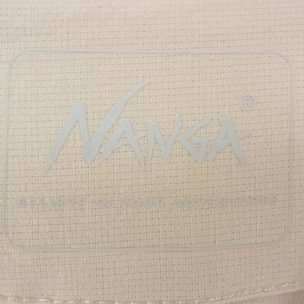 NANGA ナンガ N2500-1T302A DotAir COMFY CD ドットエアコンフィ カーディガン ジャケット ベージュ系 L【新古品】【未使用】【中古】