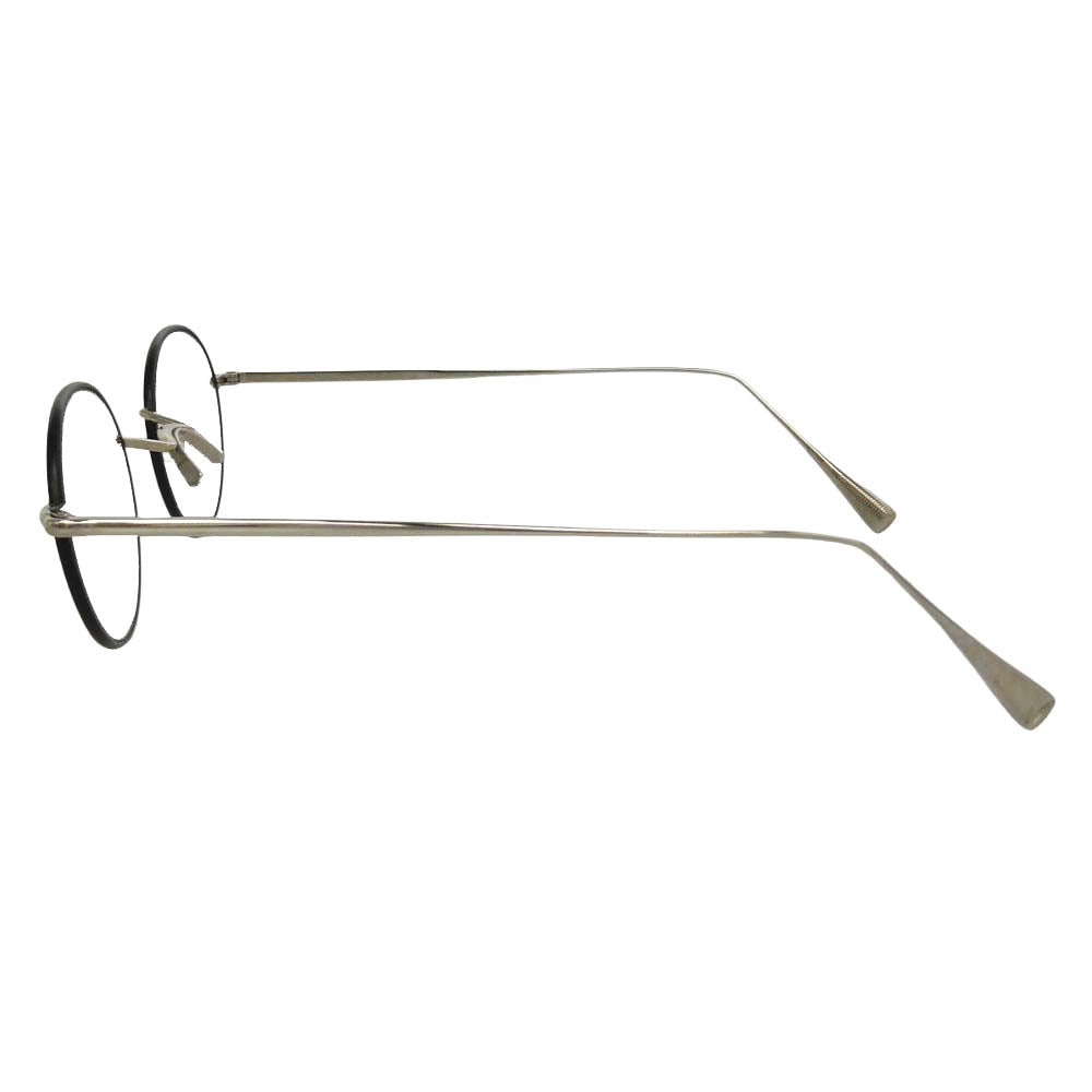 EYEVAN7285 アイヴァン7285 805800 183 アイウェア メガネ 眼鏡 ブラック系 シルバー系 45□23-148【中古】