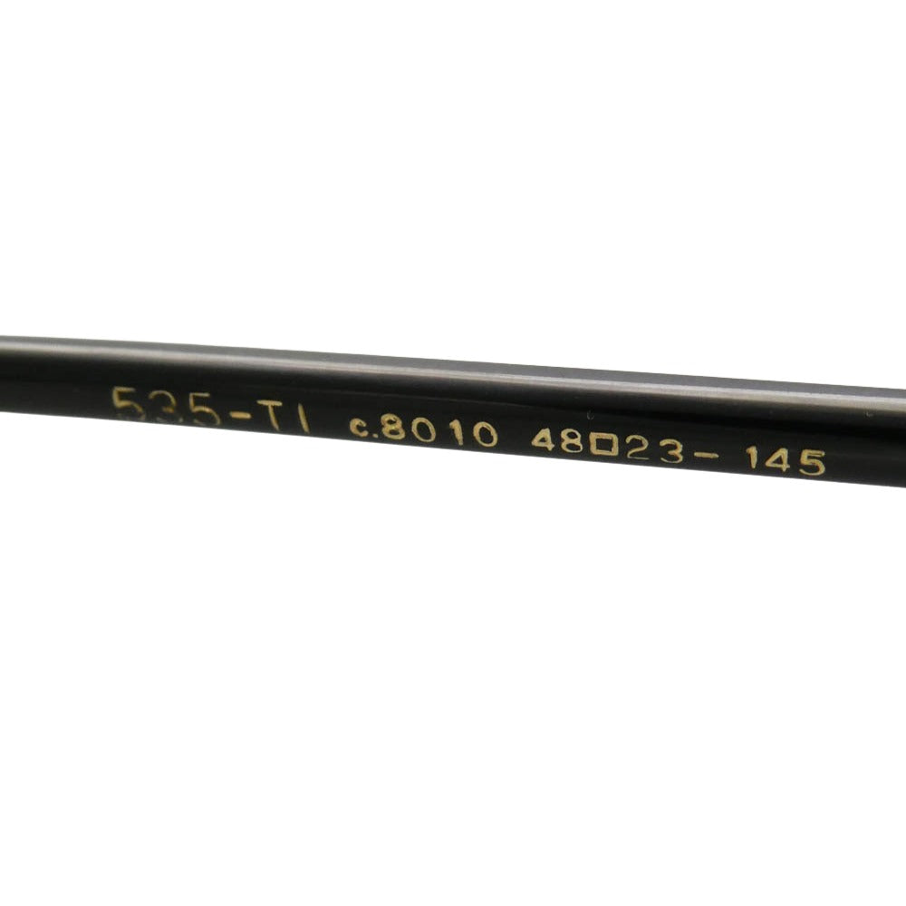 EYEVAN7285 アイヴァン7285 535-T1 535-T1 アイウェア メガネ 眼鏡 ブラック系 48□23-145【中古】