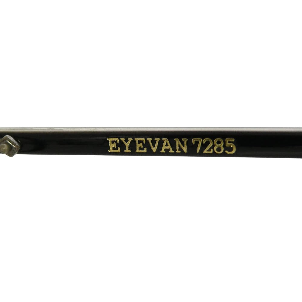 EYEVAN7285 アイヴァン7285 535-T1 535-T1 アイウェア メガネ 眼鏡 ブラック系 48□23-145【中古】
