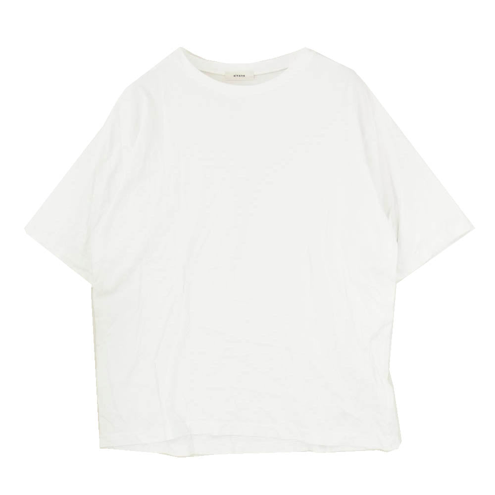 ALVANA アルヴァナ コットン ビッグシルエット Tシャツ 半袖 カットソー ホワイト系 4【中古】