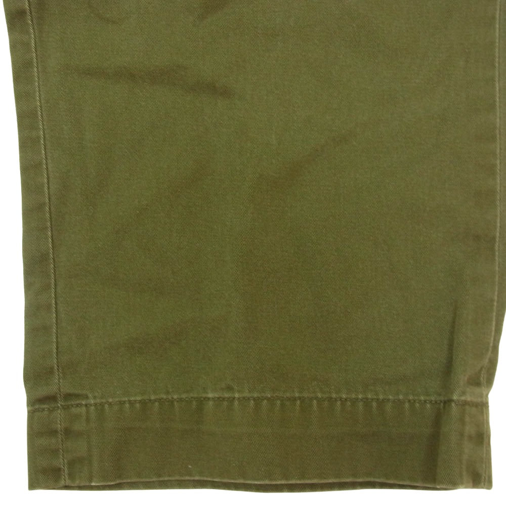 POLO RALPH LAUREN ポロ・ラルフローレン ANDREW PANT ツータック チノ パンツ カーキ系 34【中古】