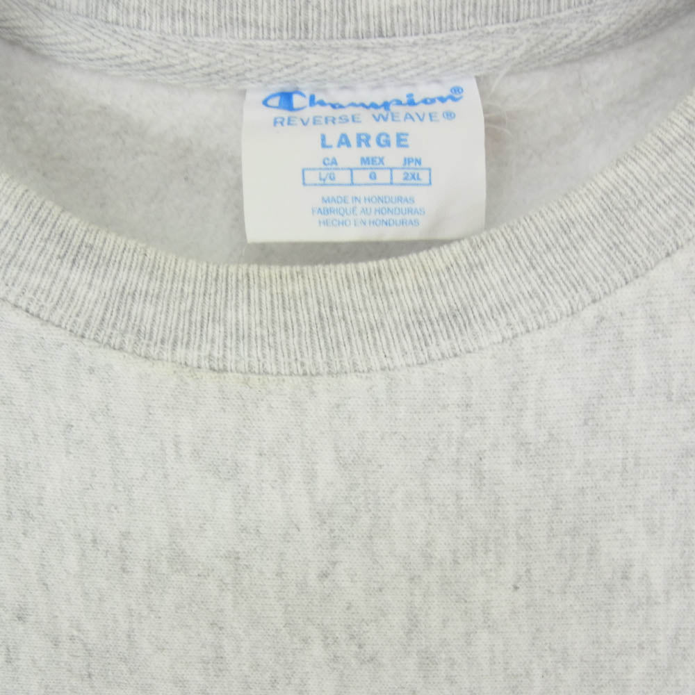 Champion チャンピオン The Metropolitan Museum of Art Reverse Weave Sweat リバースウィーブ メトロポリタン 美術館 スウェット グレー系 L【中古】