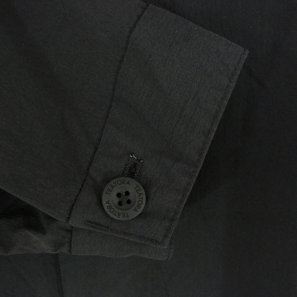 TEATORA テアトラ TT-SHT-DR CARTRIDGE SHIRT DOCTOROID カートリッジ シャツ ナイロン 長袖 シャツ ブラック系 5【中古】