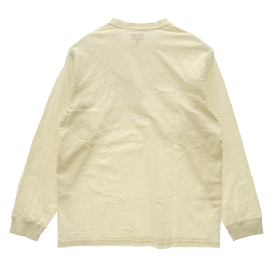 Supreme シュプリーム 23SS Small Box L/S Tee Oatmeal スモールボックス クルーネック 長袖 Tシャツ オートミール オフホワイト系 L【中古】