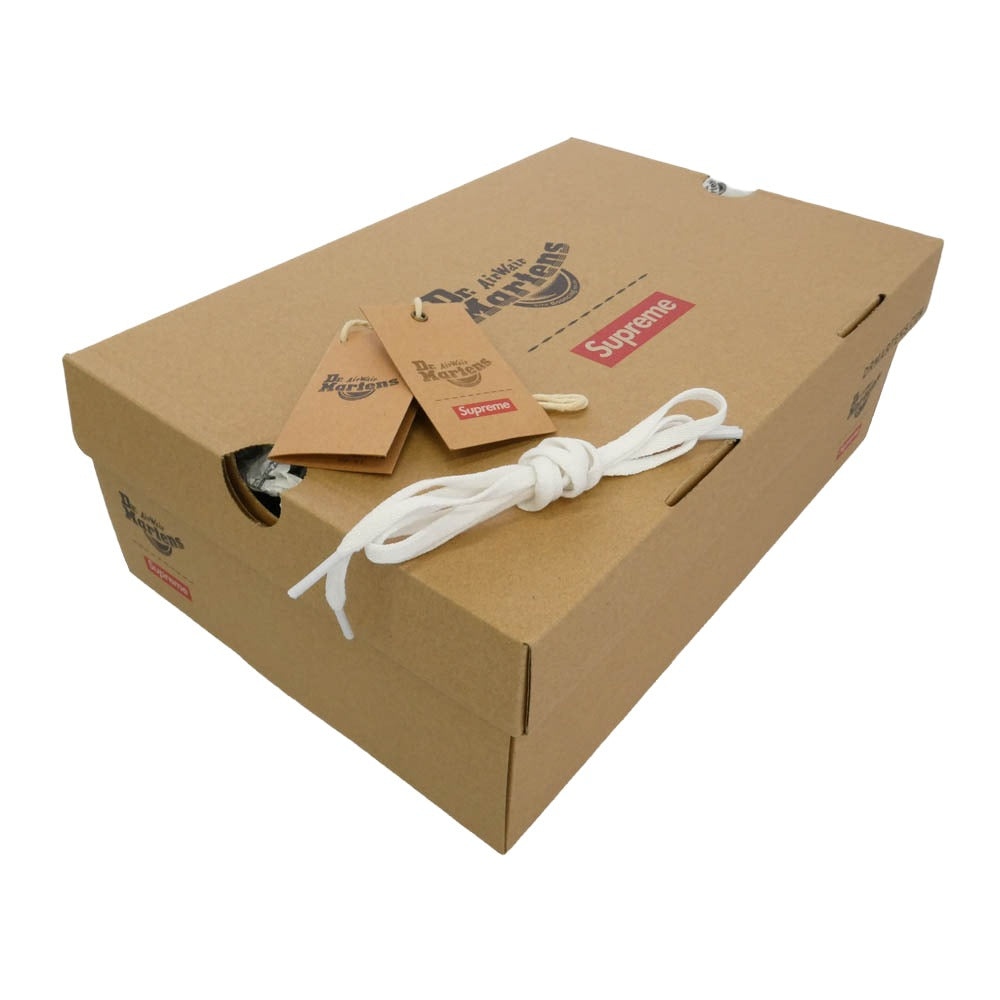 Supreme シュプリーム Dr.Martens ドクターマーチン 25AW 42936001 1461 Skull 3 Eye Shoe スカル 3アイ シューズ ブーツ ブラック系 ホワイト系 UK8【中古】