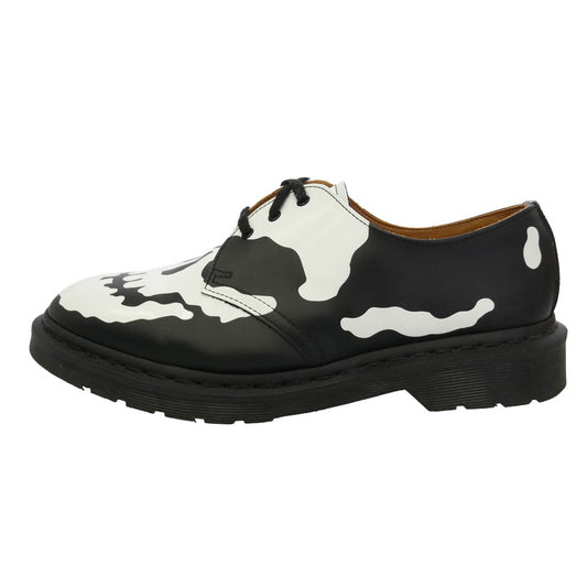 Supreme シュプリーム Dr.Martens ドクターマーチン 25AW 42936001 1461 Skull 3 Eye Shoe スカル 3アイ シューズ ブーツ ブラック系 ホワイト系 UK8【中古】