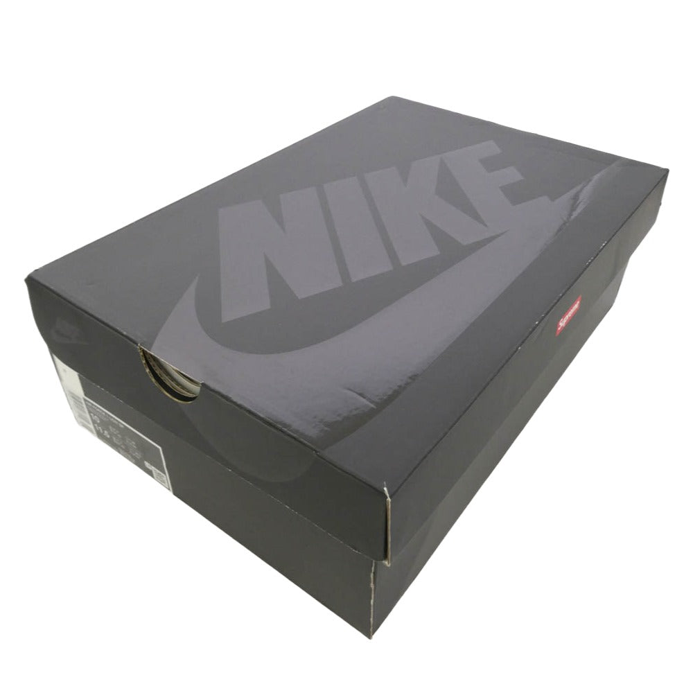 Supreme シュプリーム NIKE ナイキ CU-9225002 x Nike ナイキ Air Force 1 Low エアフォース1 ロー ブラック系 28cm【極上美品】【中古】