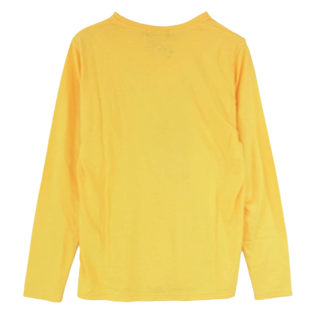 HYSTERIC GLAMOUR ヒステリックグラマー PLAYBOY プレイボーイ 0443CL05 ANDY WARHOL アンディ ウォーホル Tシャツ 長袖 カットソー イエロー系 L【極上美品】【中古】