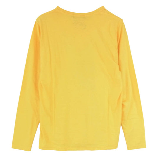HYSTERIC GLAMOUR ヒステリックグラマー PLAYBOY プレイボーイ 0443CL05 ANDY WARHOL アンディ ウォーホル Tシャツ 長袖 カットソー イエロー系 L【極上美品】【中古】