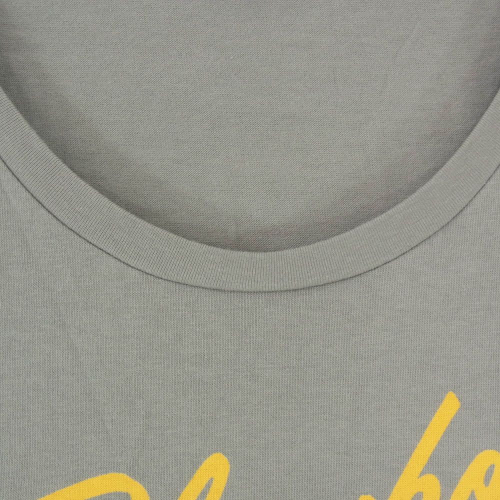 HYSTERIC GLAMOUR ヒステリックグラマー PLAYBOY プレイボーイ 11181CT03 バニーガール プリント Tシャツ 半袖 カットソー グレー系 FREE【中古】