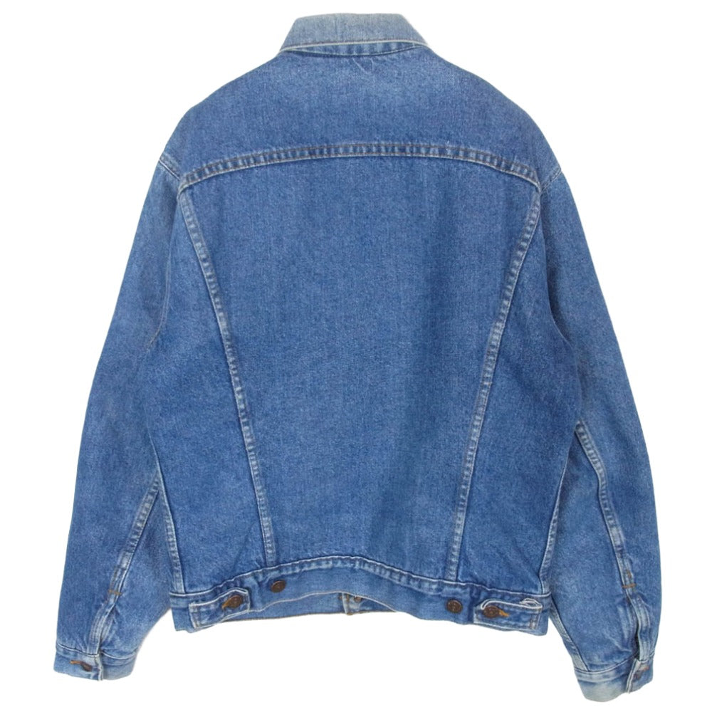 Levi's リーバイス 90s USA製 70506 0316 裏地ブランケット デニム ジャケット ボタン裏刻印527 インディゴブルー系 38【中古】