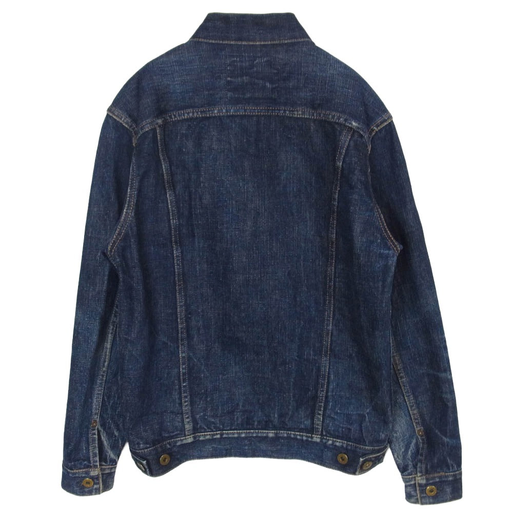 JAPAN BLUE JEANS ジャパンブルージーンズ JBJK1012 16.5oz セルヴィッチ 2nd TYPE デニムジャケット インディゴブルー系 38【中古】