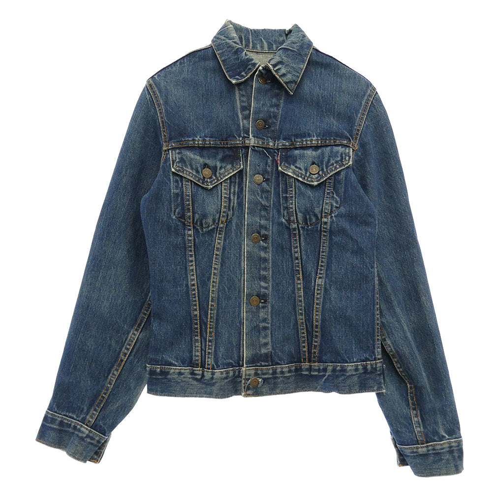 【超濃紺】60-70s Levi's 70505-0217 刻印526 USA製 Levi's リーバイス 70505 0217 60～70s 70505 BIGE ボタン裏刻印526 G
