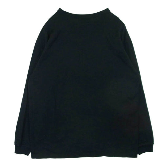 ウィーウィル 23SS W-012-8004 CUFF LS T-SHIRT ロングスリーブ カットソー 長袖 Tシャツ ブラック系 3【中古】