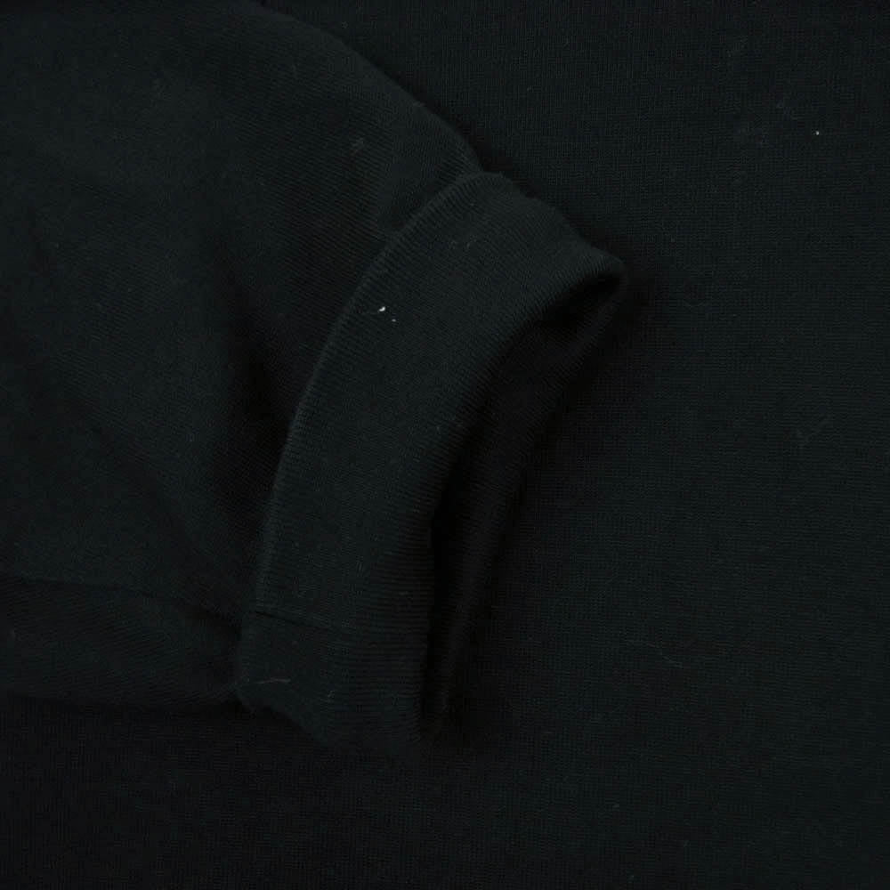 ウィーウィル 23SS W-012-8004 CUFF LS T-SHIRT ロングスリーブ カットソー 長袖 Tシャツ ブラック系 3【中古】