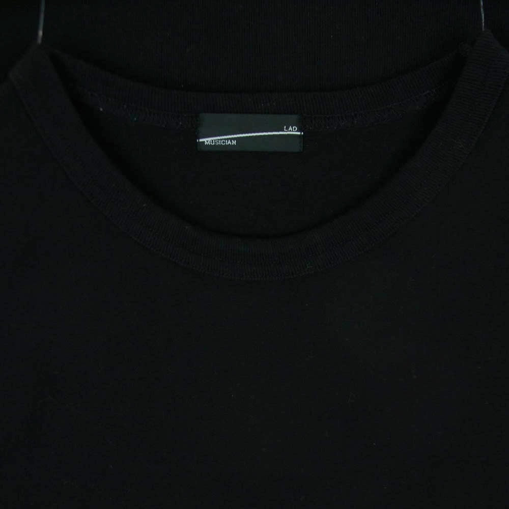 LAD MUSICIAN ラッドミュージシャン 2321-601 1 T-CLOTH PO 半袖 Tシャツ カットソー ブラック系 サイズ表記なし【中古】