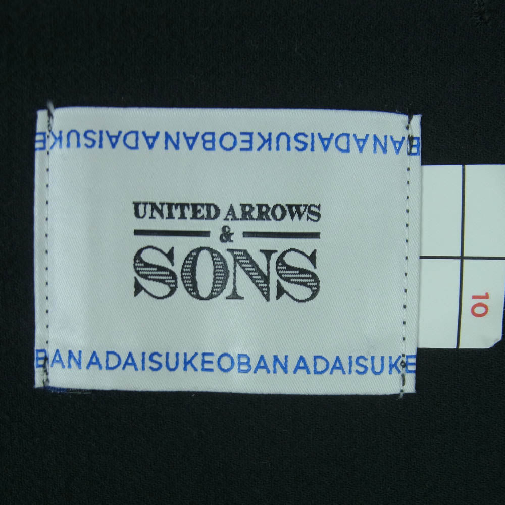 UNITED ARROWS ユナイテッドアローズ 5512-299-0598 &SONS Ⅰ D/SL CREW ロングスリーブ カットソー 長袖 Tシャツ チャコール系 M【中古】