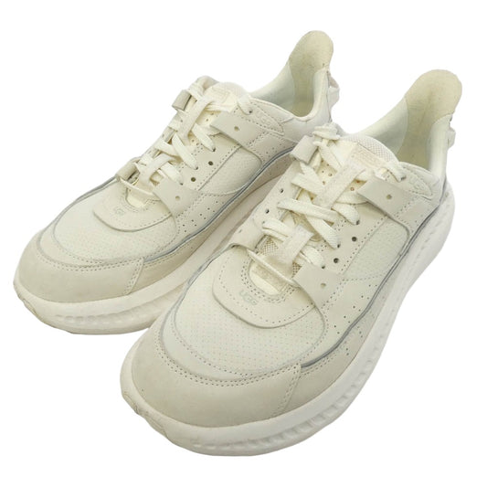 UGG アグ 1134958 V2 NUBUCK ヌバック ローカット スニーカー オフホワイト系 27cm【中古】
