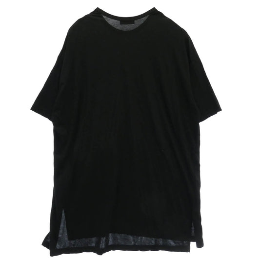 Yohji Yamamoto POUR HOMME ヨウジヤマモトプールオム HO-T72-085 変形 ポケット デザイン 半袖 Tシャツ カットソー ブラック系 3【中古】
