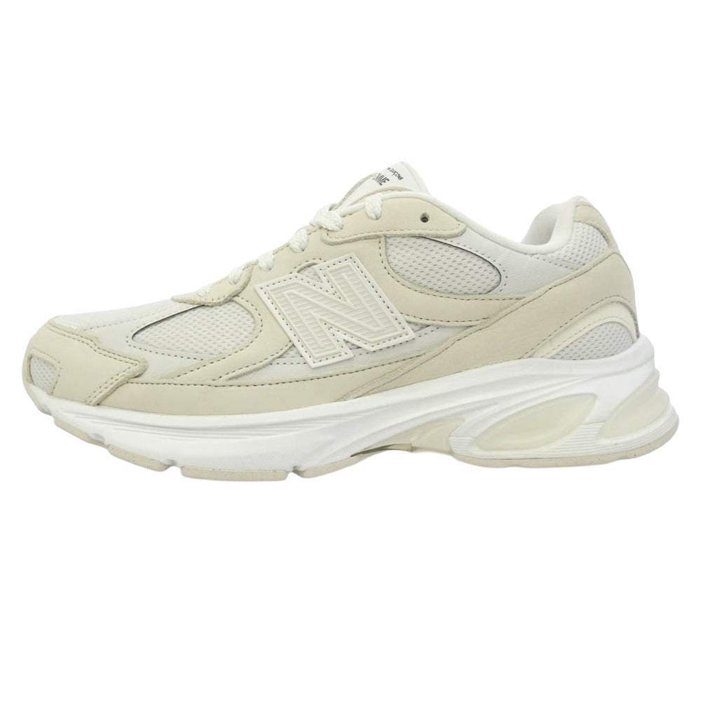 COMME des GARCONS HOMME コムデギャルソンオム NEW BALANCE ニューバランス 26SS HQ-K102-001-1-3 x New Balance ニューバランス ABZORB アブゾーブ 2010V スニーカー オフホワイト系 27cm【極上美品】【中古】