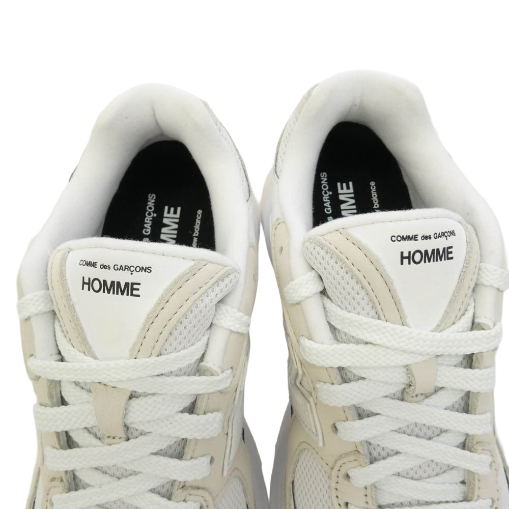 COMME des GARCONS HOMME コムデギャルソンオム NEW BALANCE ニューバランス 26SS HQ-K102-001-1-3 x New Balance ニューバランス ABZORB アブゾーブ 2010V スニーカー オフホワイト系 27cm【極上美品】【中古】