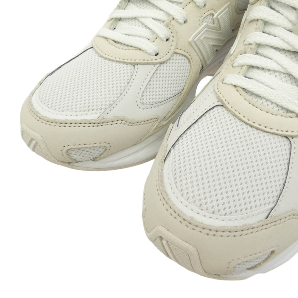 COMME des GARCONS HOMME コムデギャルソンオム NEW BALANCE ニューバランス HQ-K102-001-1-3 x New Balance ニューバランス ABZORB アブゾーブ 2010V スニーカー オフホワイト系 27cm【極上美品】【中古】