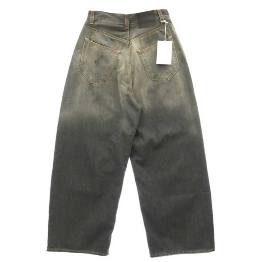 ACNE STUDIOS アクネストゥディオズ 2023M FN Black Trafalgar SUPER BAGGY FIT JEANS スーパーバギーフィットジーンズ トラファルガー バギー ジーンズ デニムパンツ ブラック系 46【極上美品】【中古】