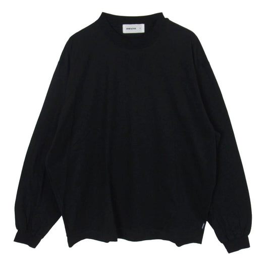 エブリワン 25SS EV25-CS38 high-gauge cotton long sleeve tee shirt ハイゲージ コットン ロングスリーブ 長袖Tシャツ ブラック系 M【中古】
