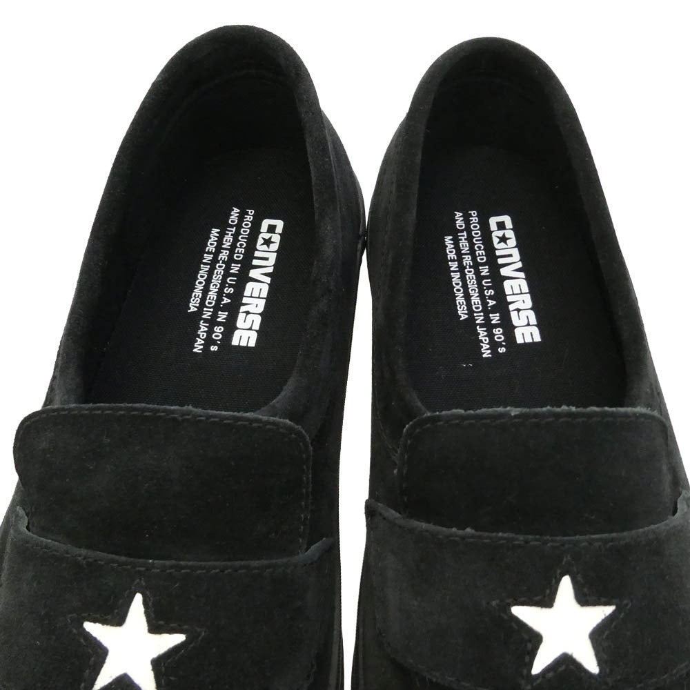 CONVERSE コンバース 24AW 1AD074 35200780 Addict One Star Loafer アディクト ワンスター ローファー スニーカー ブラック系 28cm【極上美品】【中古】