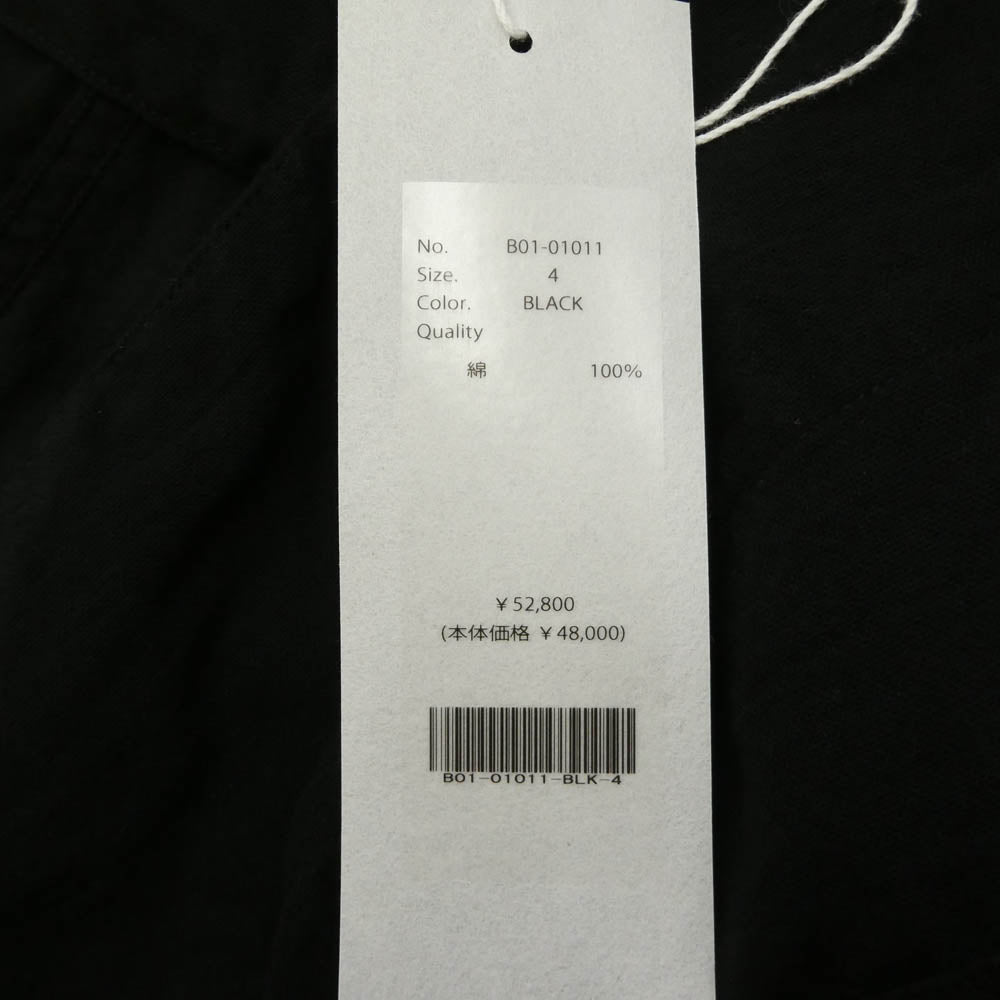 COMOLI コモリ 25SS B01-01011 オックス 1938 ジャケット ブラック系 4【中古】