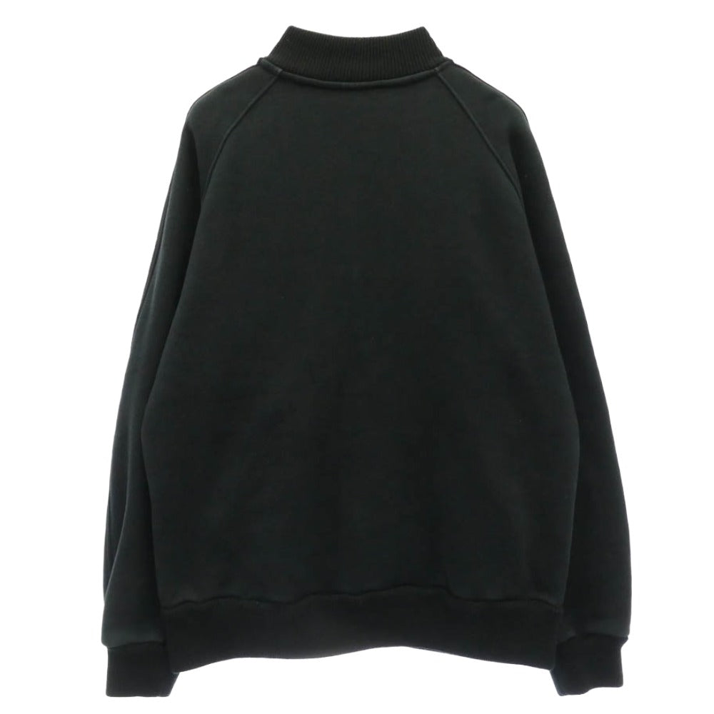 GOODENOUGH グッドイナフ 90s フェルト ロゴ スナップボタン スウェット スタジャン スエスタ ブラック系 不明【中古】