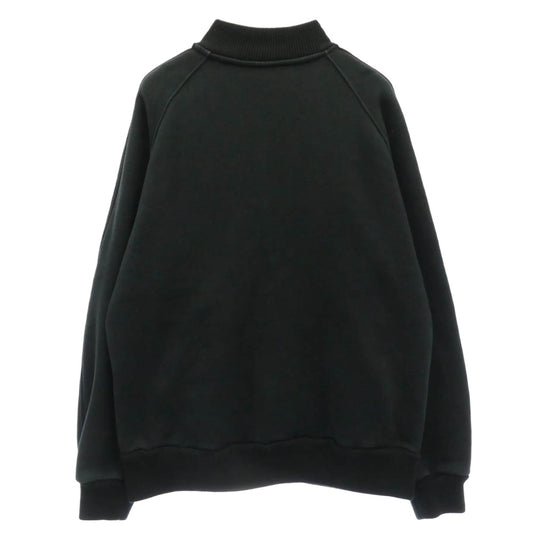 GOODENOUGH グッドイナフ 90s フェルト ロゴ スナップボタン スウェット スタジャン スエスタ ブラック系 不明【中古】