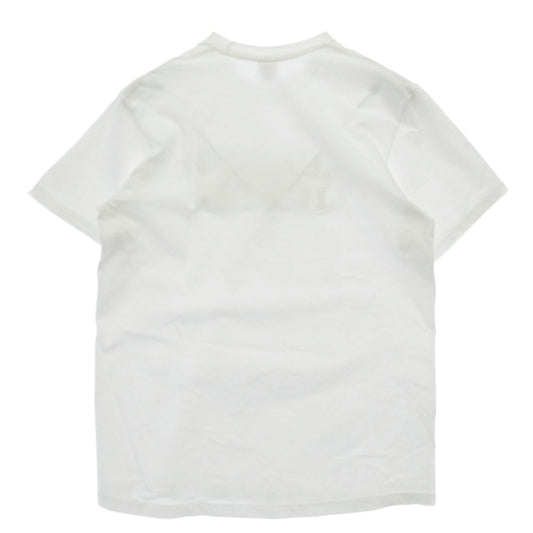 Supreme シュプリーム 18AW ETERNAL TEE エターナル ロゴプリント Tシャツ 半袖カットソー ホワイト系 M【中古】
