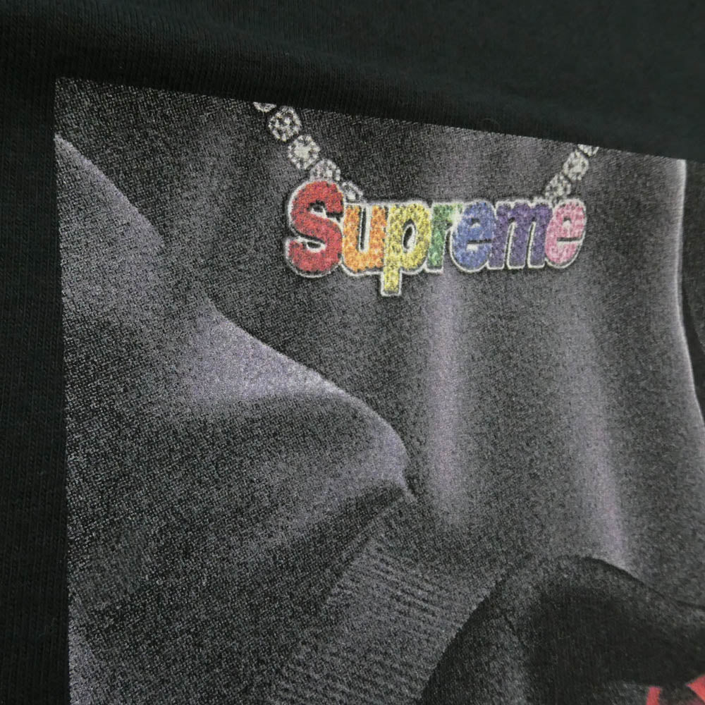 Supreme シュプリーム 22SS Gas Tee フロント プリント ガス Tシャツ 半袖カットソー ブラック系 L【美品】【中古】