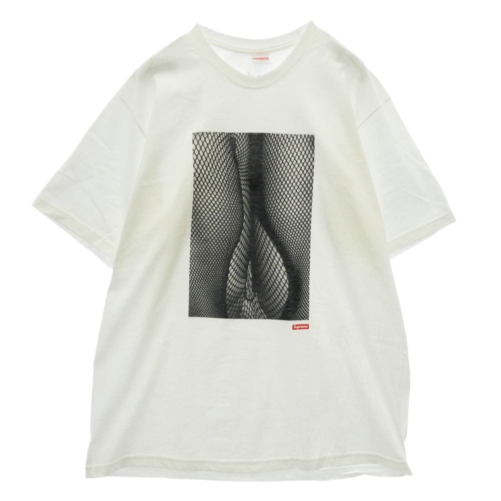 Supreme シュプリーム 22SS Daido Moriyama 森山大道 Tights Tee タイツ グラフィックプリント Tシャツ 半袖カットソー ホワイト系 L【中古】
