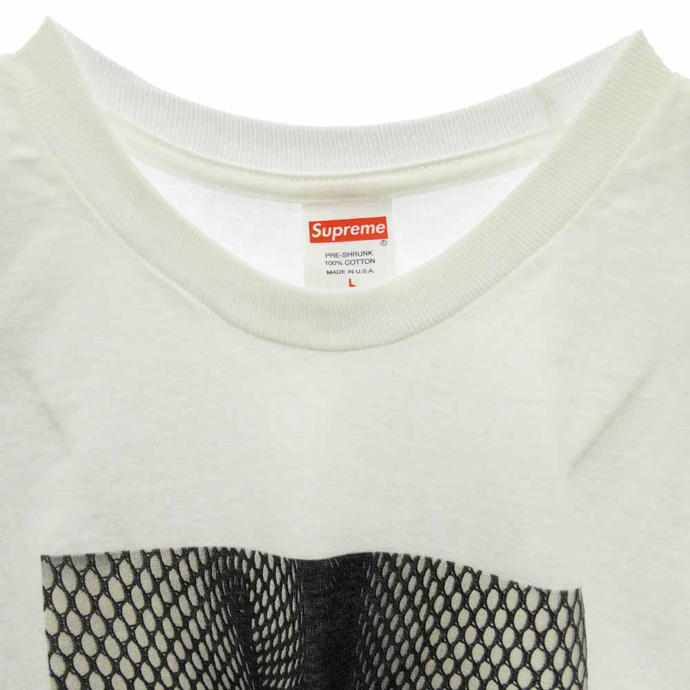 Supreme シュプリーム 22SS Daido Moriyama 森山大道 Tights Tee タイツ グラフィックプリント Tシャツ 半袖カットソー ホワイト系 L【中古】