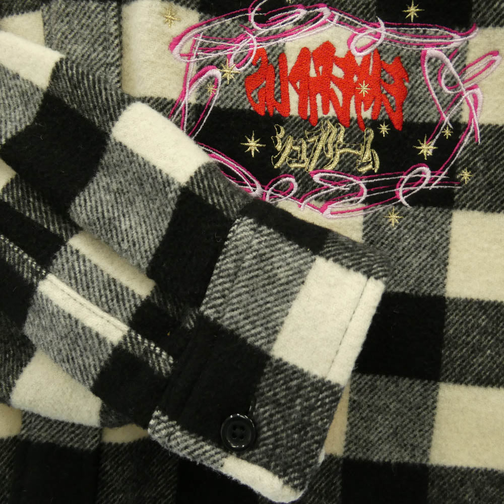 Supreme シュプリーム 19AW 1-800 Buffalo Plaid Shirt ロゴ刺繍
