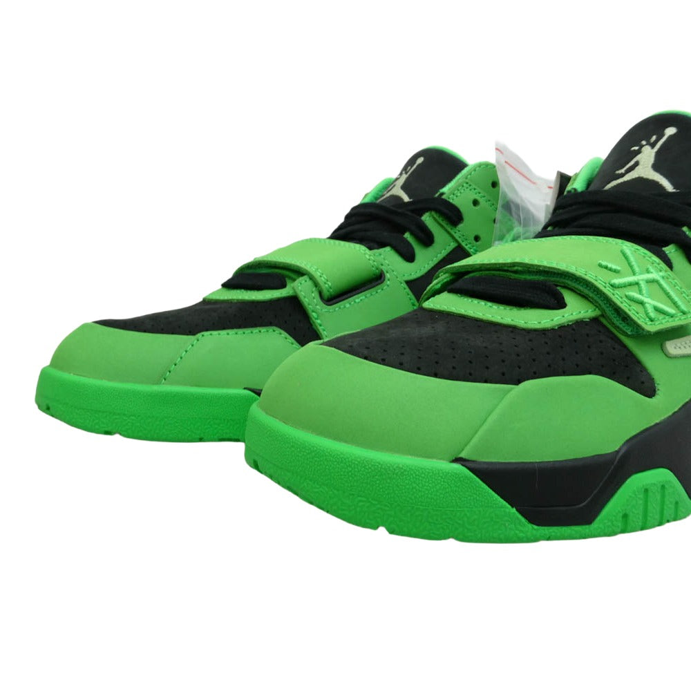 NIKE ナイキ 26SS IM9113-300 × Travis Scott 【フェイクバスターズ鑑定済】 Jordan Jumpman Jack CJ1 T-Rexx Green Spark トラヴィススコット ジョーダン ジャンプマンジャック ローカット スニーカー グリーン系 ブラック系 27.5cm【新古品】【未使用】【中古】