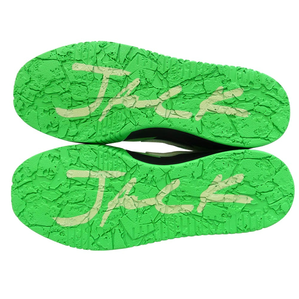 NIKE ナイキ 26SS IM9113-300 × Travis Scott 【フェイクバスターズ鑑定済】 Jordan Jumpman Jack CJ1 T-Rexx Green Spark トラヴィススコット ジョーダン ジャンプマンジャック ローカット スニーカー グリーン系 ブラック系 27.5cm【新古品】【未使用】【中古】
