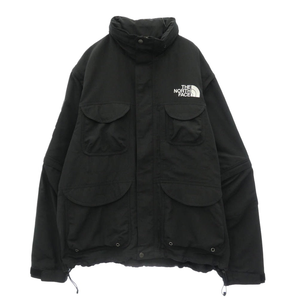 Supreme シュプリーム 22SS NP02205I × THE NORTH FACE ザ ノース フェイス Trekking Convertible Jacket トレッキング コンバーティブル　ジャケット ブラック系 L【中古】