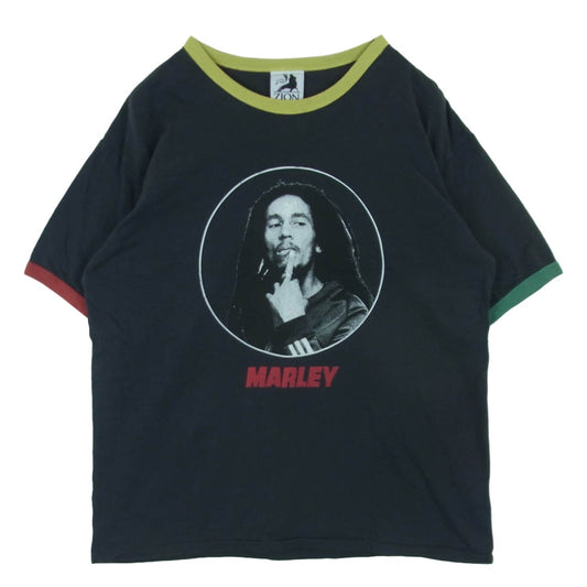 JOURNAL STANDARD ジャーナルスタンダード Bob Marley ボブ・マーリー プリント 半袖 Tシャツ ダークグレー系 M【中古】