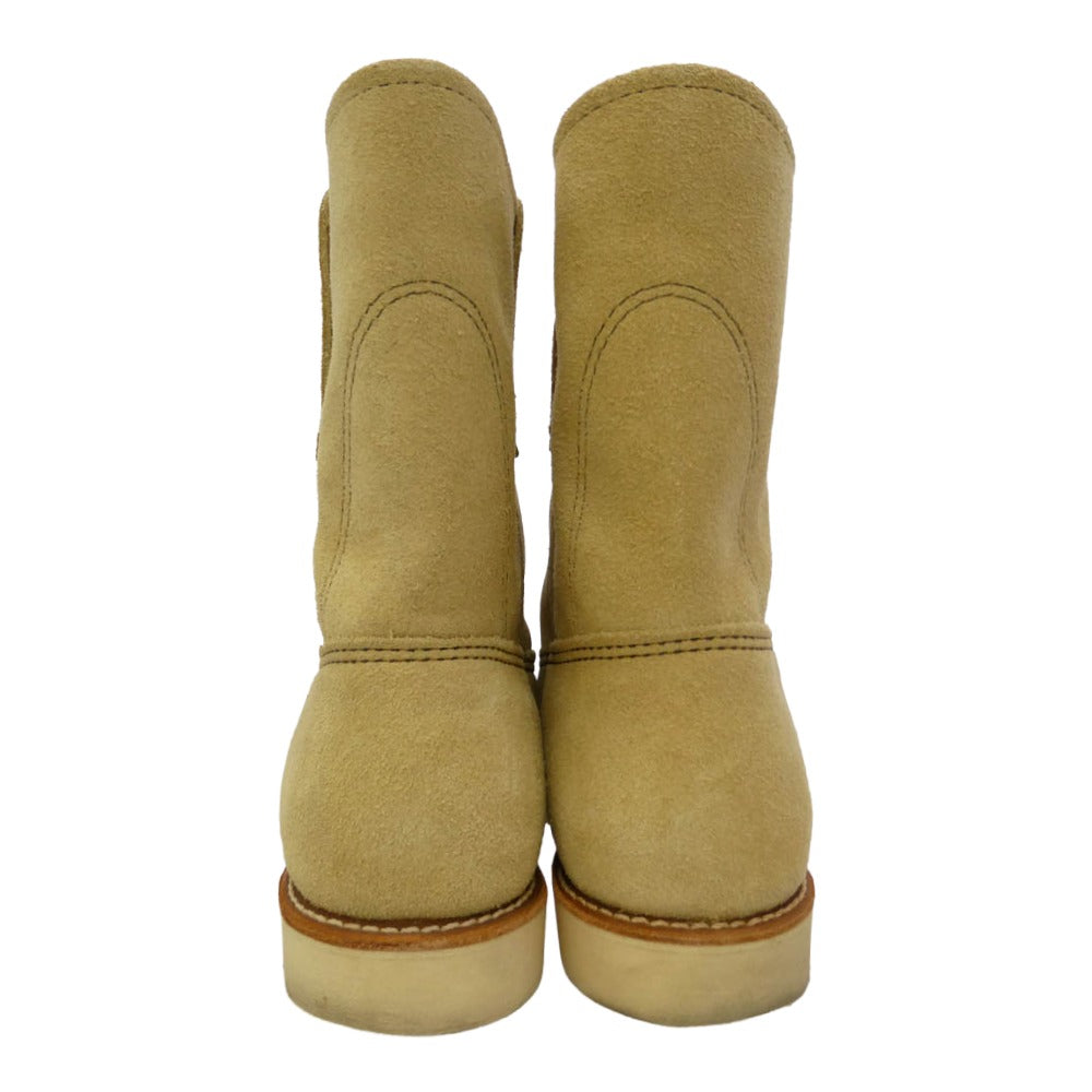 RED WING レッドウィング 8168 9 inch Pecos 9インチ ペコス ブーツ ベージュ系 US8E【美品】【中古】