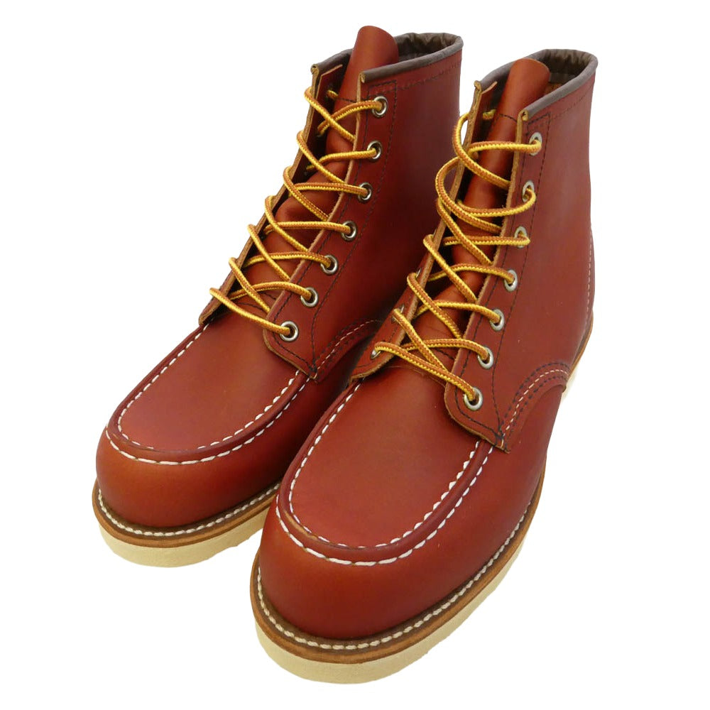 RED WING レッドウィング 8875 6 inch Classic Moc 6インチ クラシックモックトゥ ブーツ ブラウン系 US8E【新古品】【未使用】【中古】