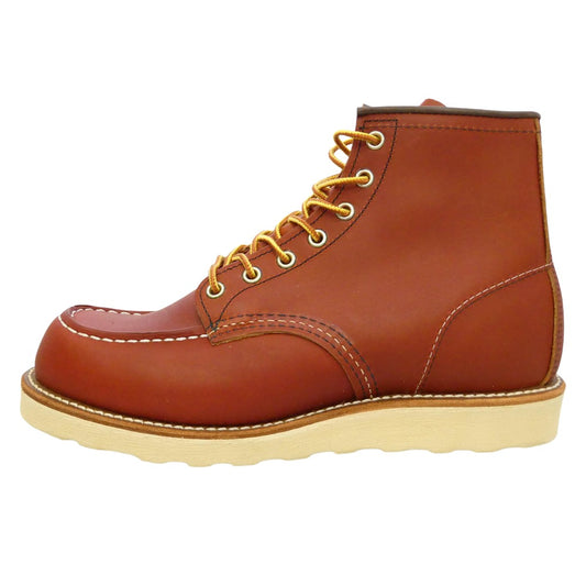 RED WING レッドウィング 8875 6 inch Classic Moc 6インチ クラシックモックトゥ ブーツ ブラウン系 US8E【新古品】【未使用】【中古】