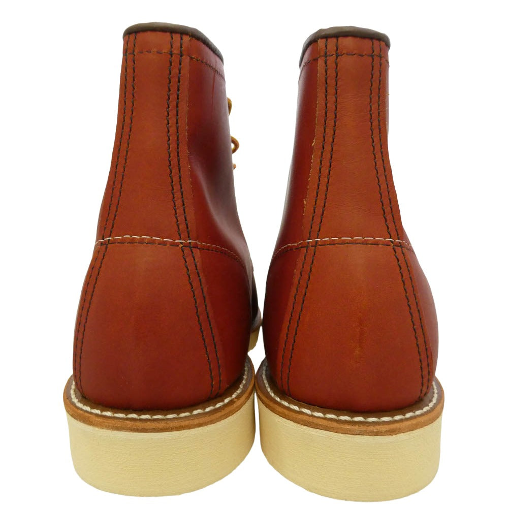 RED WING レッドウィング 8875 6 inch Classic Moc 6インチ クラシックモックトゥ ブーツ ブラウン系 US8E【新古品】【未使用】【中古】